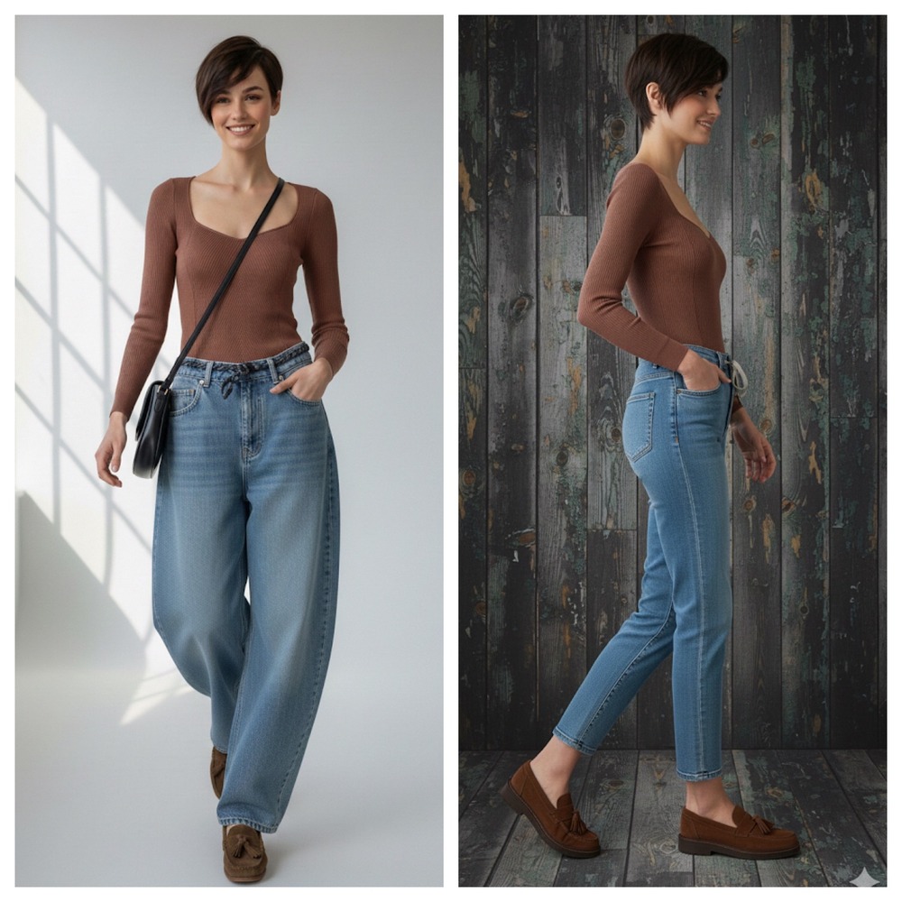 Abercrombie Fitch LuxeLoft Top Women's Ribbed Sweetheart Neck Brown Sz S‎ Preppy - Picture 3 of 16